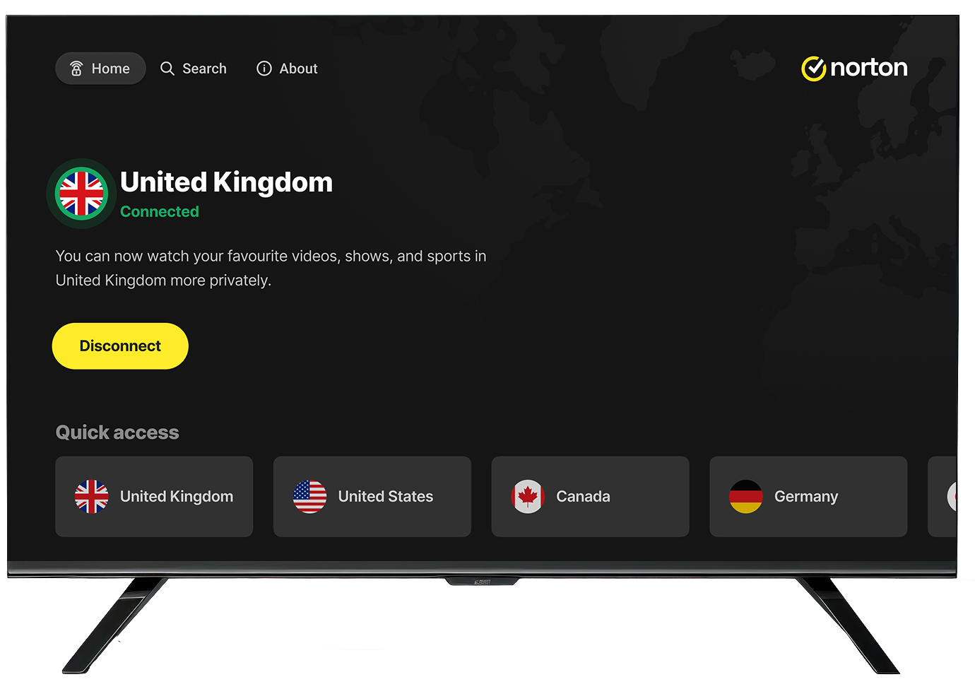 Schimbare locație virtuală